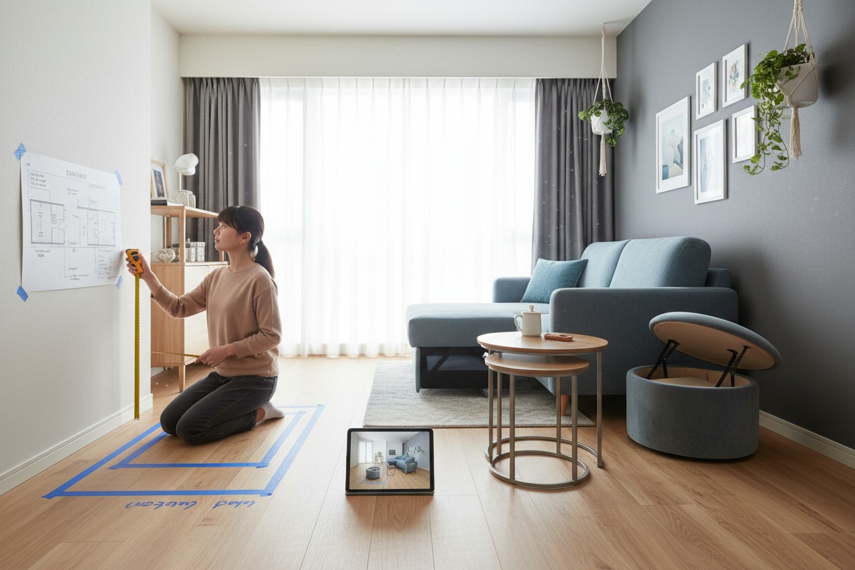 Todo lo que debe revisar antes de comprar muebles para una habitación compacta