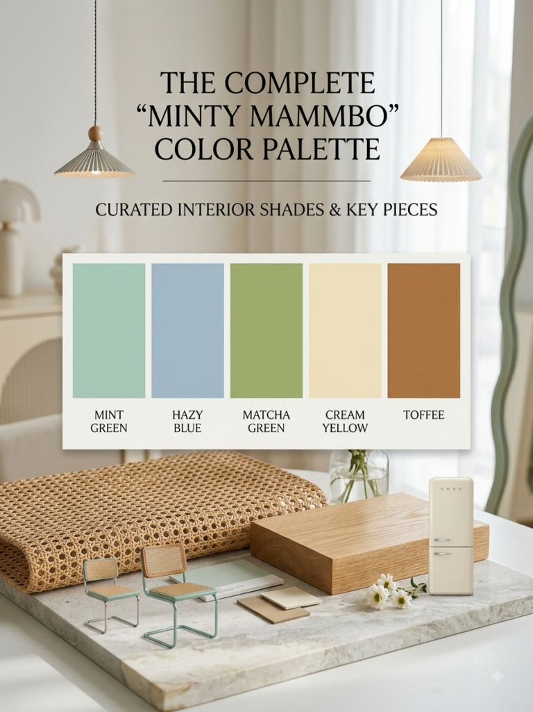 Complete “Minty Mambo” Home Palette: Smart Decor Ideas for Small Spaces 🌿