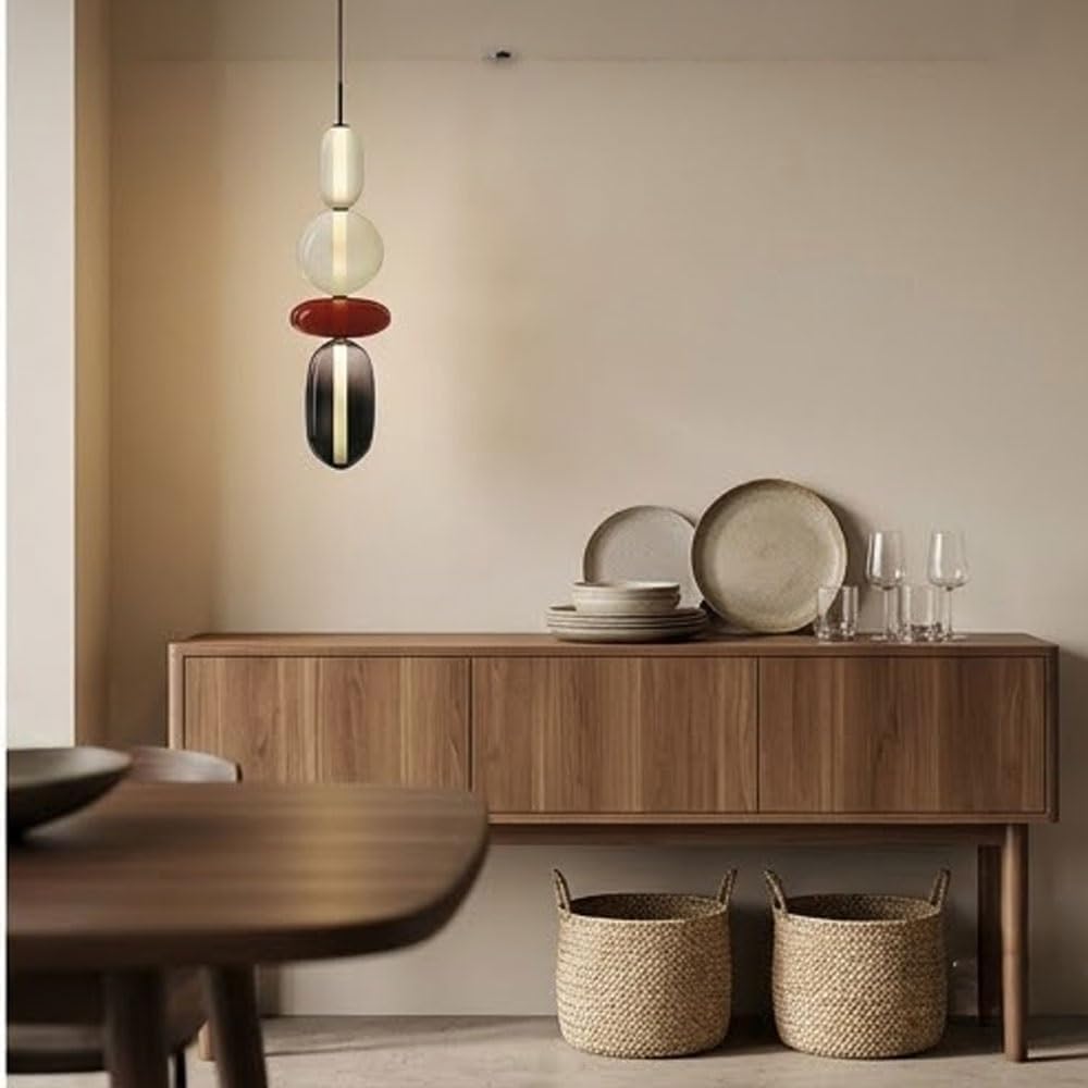 Gednbo Postmodern Stacked Glass Pendant